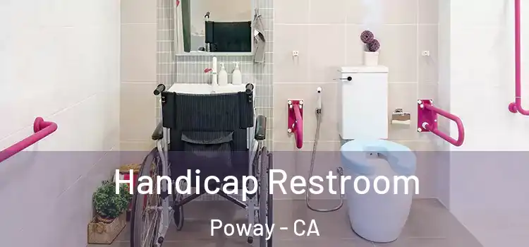 Handicap Restroom Poway - CA
