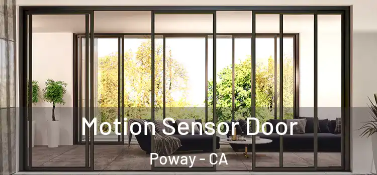 Motion Sensor Door Poway - CA